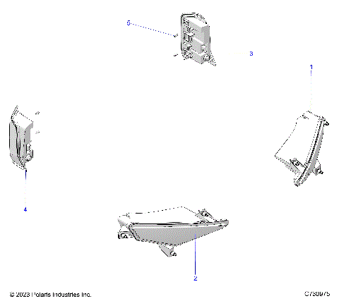 ELECTRICAL, HEADLIGHTS AND TAILLIGHTS - R25X6W1RB9/BD/BM (C730975)
