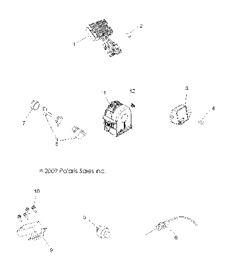 ELECTRICAL, SWITCHES and SENSORS and CONTROL MODULES - A10NG50AA (49ATVELECT10SCRAM)