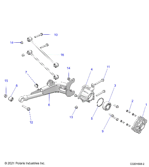 SUSPENSION, REAR - Z25HCA18A4/A7/B4/B7 (C0201098-2)