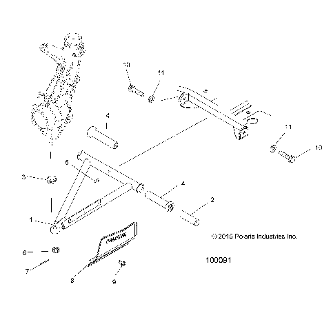 SUSPENSION, A-ARM and STRUT MOUNTING - A20SEA57A1/A4/A7/A9/B1/B4/B7/B9 (100091]