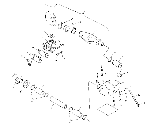 EXHAUST - W035402DA (4981108110A12)