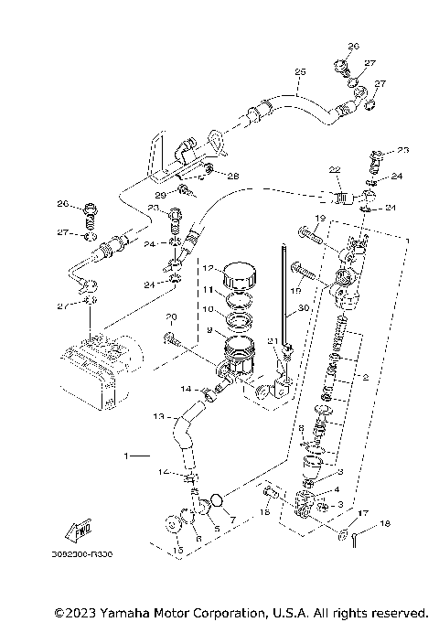 REAR MASTER CYLINDER