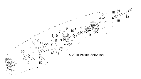 DRIVE TRAIN, PRIMARY CLUTCH - R11WH50AG/AH/AR (49RGRCLUTCHDRV11500EFI)