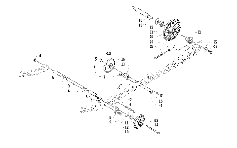 IDLER WHEEL ASSEMBLY [91057]