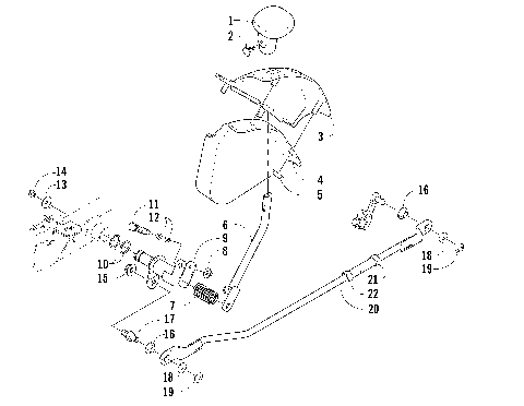 SHIFT LEVER ASSEMBLY [90850]