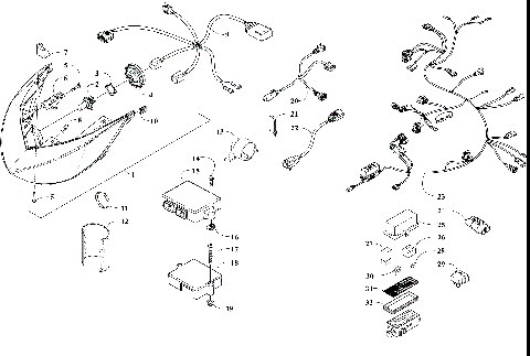 HEADLIGHT AND WIRING ASSEMBLIES [108284]