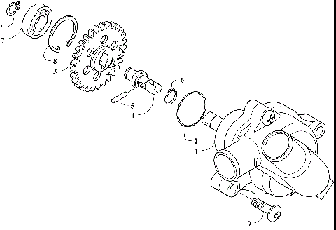 WATER PUMP ASSEMBLY [303027]