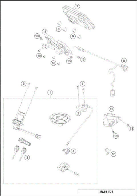 INSTRUMENTS / LOCK SYSTEM