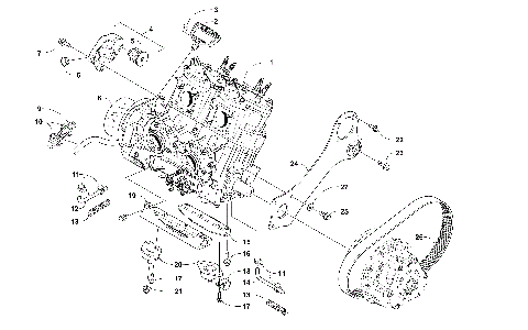 ENGINE AND RELATED PARTS [104400]