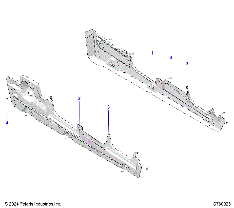 BODY, ROCKER PANELS - G25G4E99 (C760026)