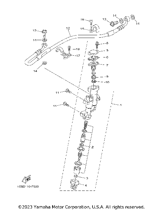 REAR MASTER CYLINDER
