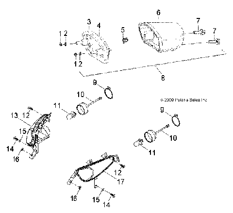 ELECTRICAL, HEADLIGHTand TAILLIGHT - A10KA05FA/FB/FD (49ATVHEADLIGHT10OUT50)
