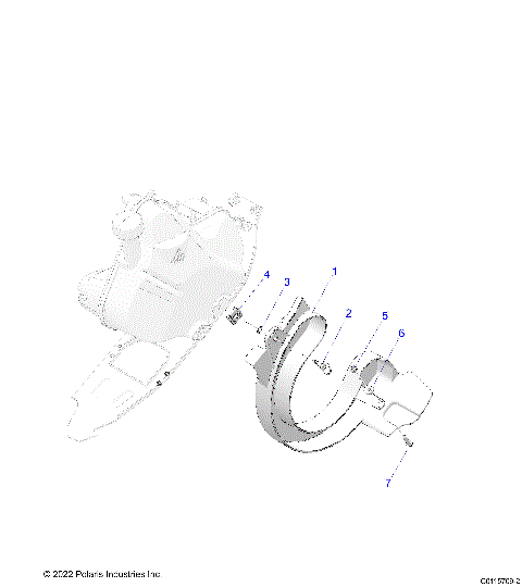 BODY, BELT HOLDER - S24TKP9FS (C0115709-2)