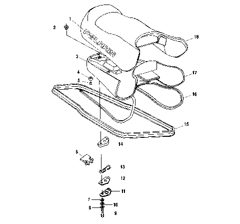 SEAT - W014699D (4964816481A010)