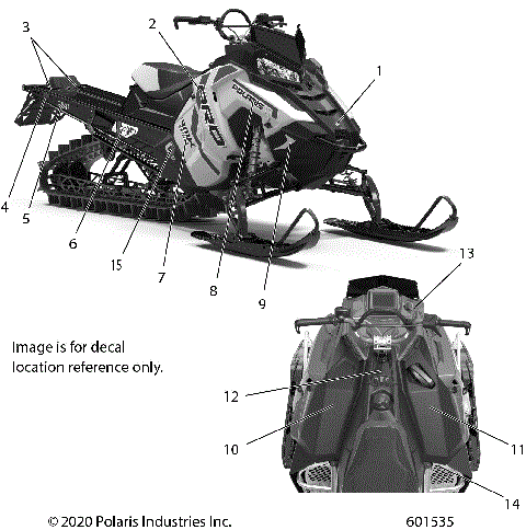 BODY, DECAL, BLACK SIDE PANEL W/RED ACCENT - S21EGK8R/EGM8R (601535)