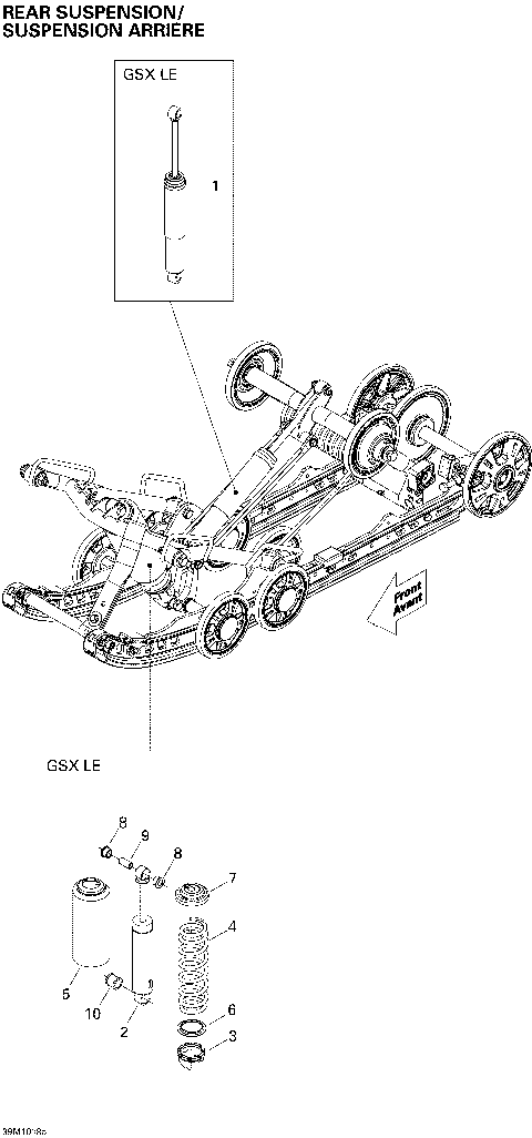 08- Rear Suspension Shocks 1, LE
