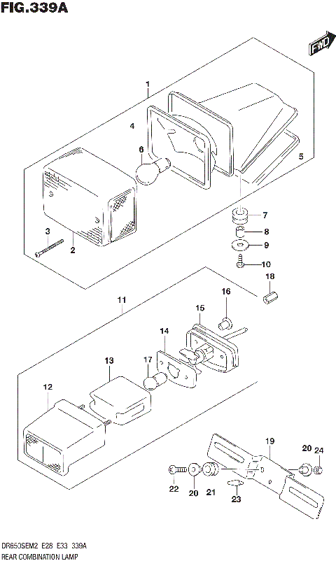 REAR COMBINATION LAMP