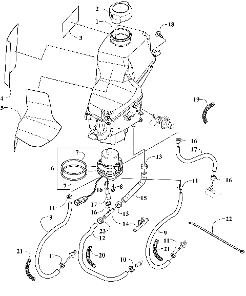 OIL TANK ASSEMBLY [110619]