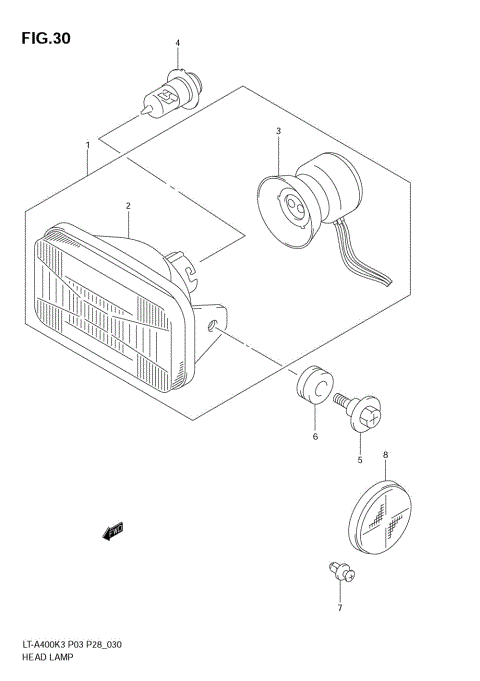 HEADLAMP (MODEL K3/K4)