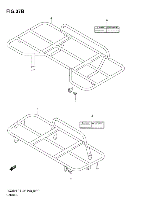 CARRIER (MODEL K4/K5/K6/K7)