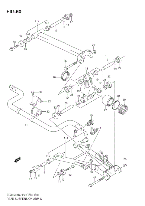 REAR SUSPENSION ARM