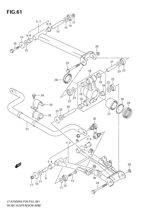 REAR SUSPENSION ARM