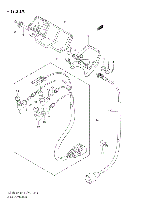 SPEEDOMETER (MODEL K5)