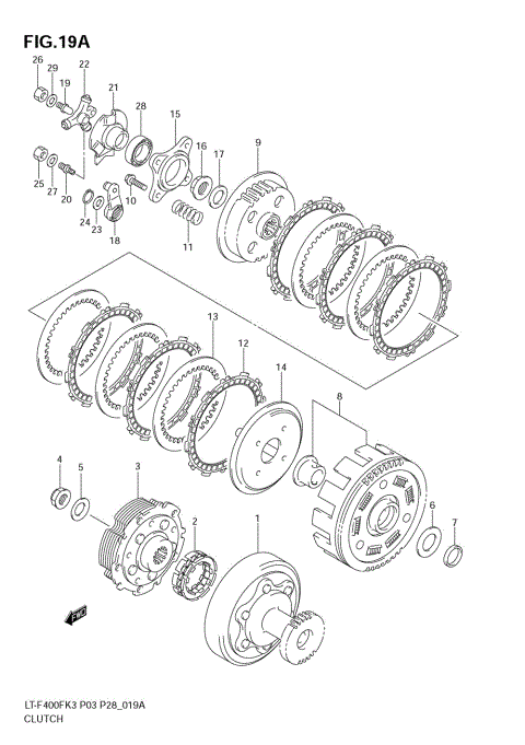 CLUTCH (MODEL K4/K5/K6/K7)