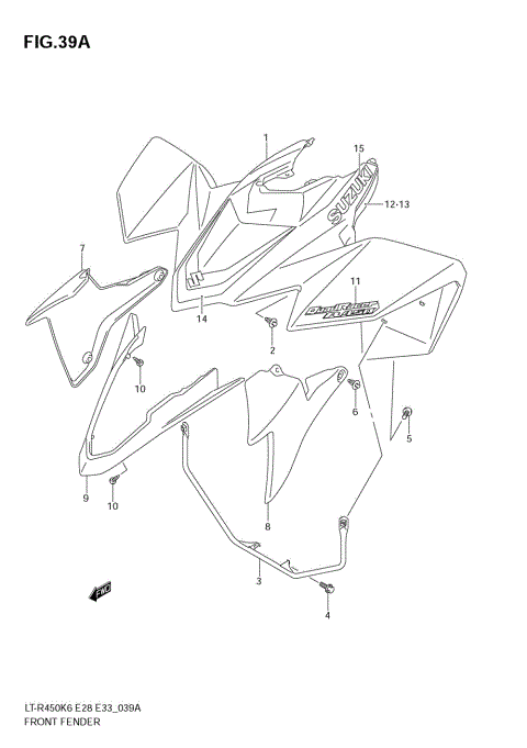 FRONT FENDER (MODEL K7)