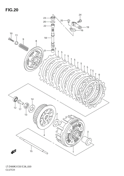 CLUTCH (MODEL K3/K4)