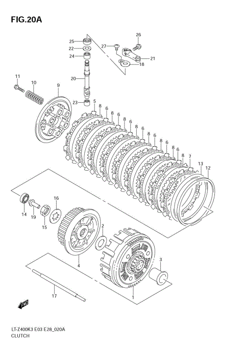CLUTCH (MODEL K5/K6/K7)
