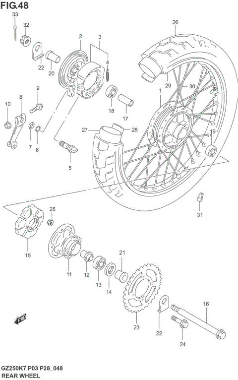 REAR WHEEL