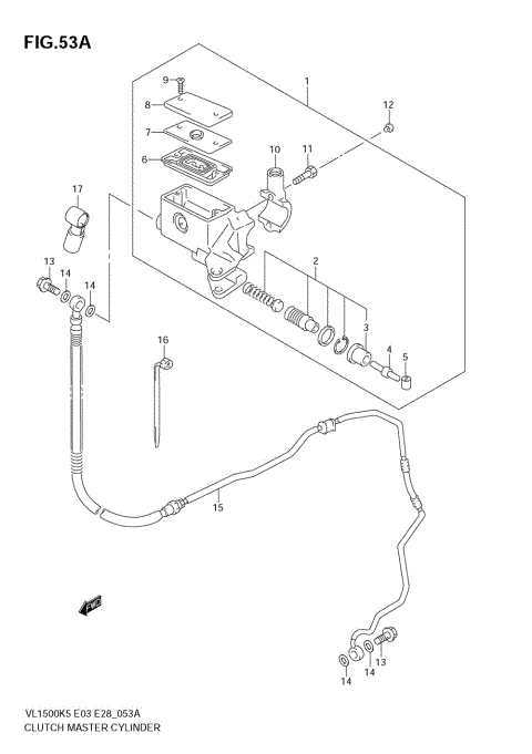 CLUTCH MASTER CYLINDER (MODEL K7)