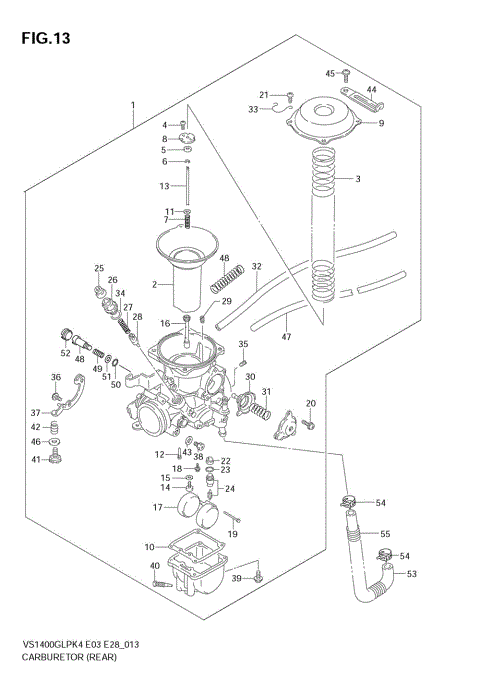 CARBURETOR (REAR)