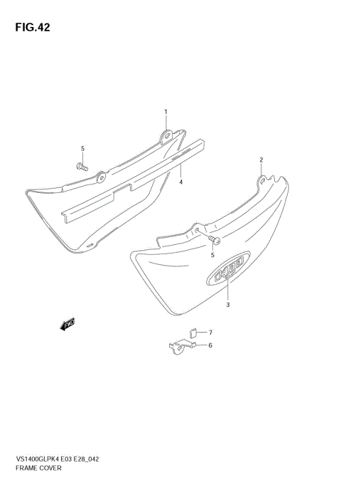 FRAME COVER (MODEL K4)