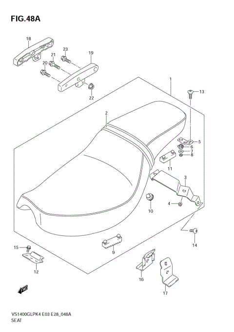 SEAT (MODEL K5/K6/K7)