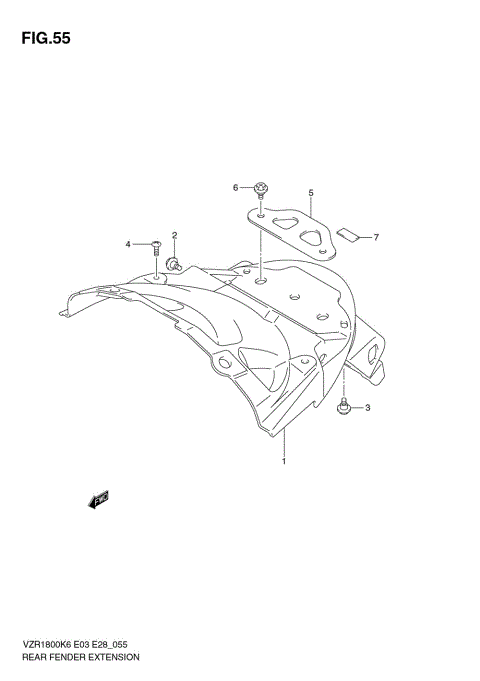 REAR FENDER EXTENSION