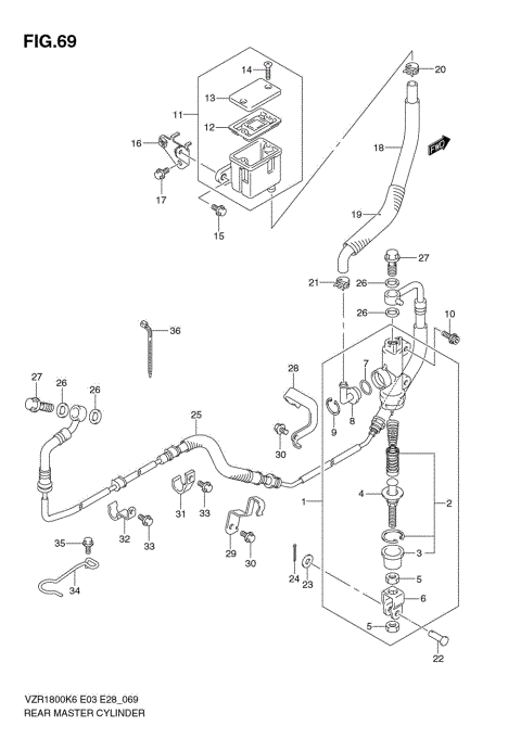 REAR MASTER CYLINDER