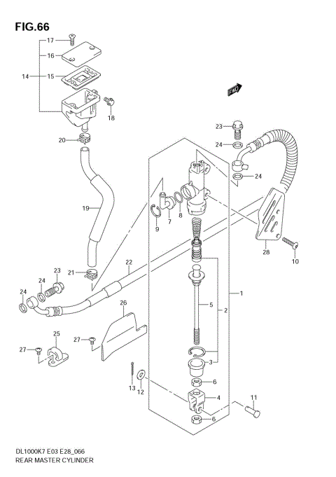 REAR MASTER CYLINDER