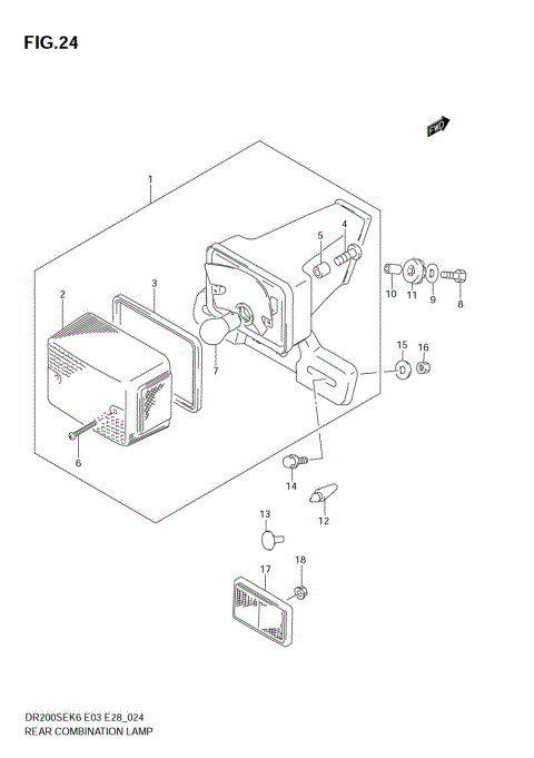 REAR COMBINATION LAMP