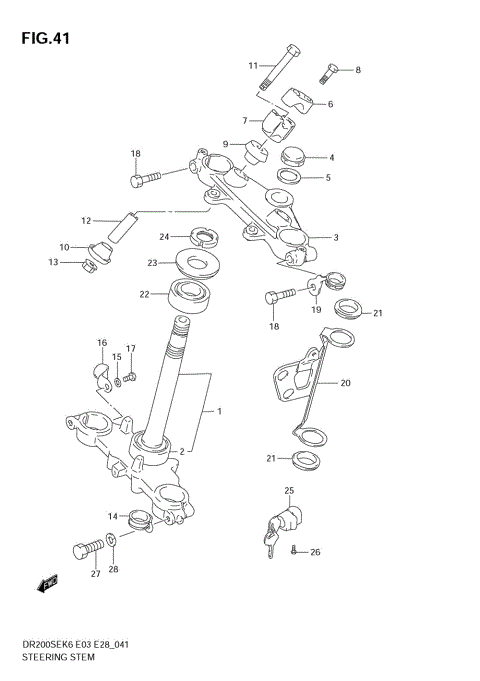 STEERING STEM