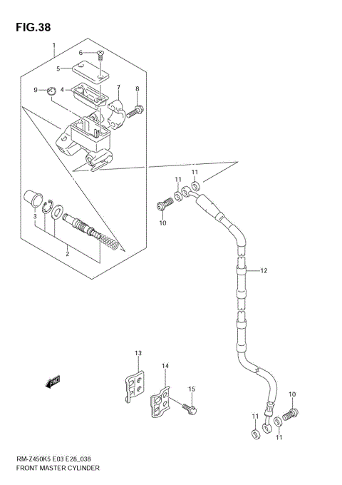 FRONT MASTER CYLINDER