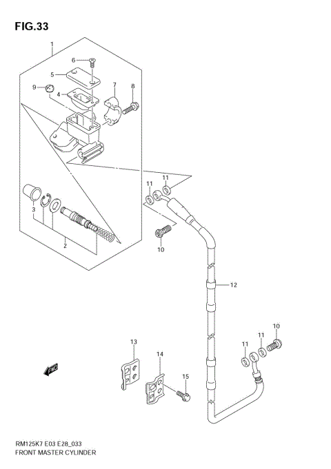 FRONT MASTER CYLINDER