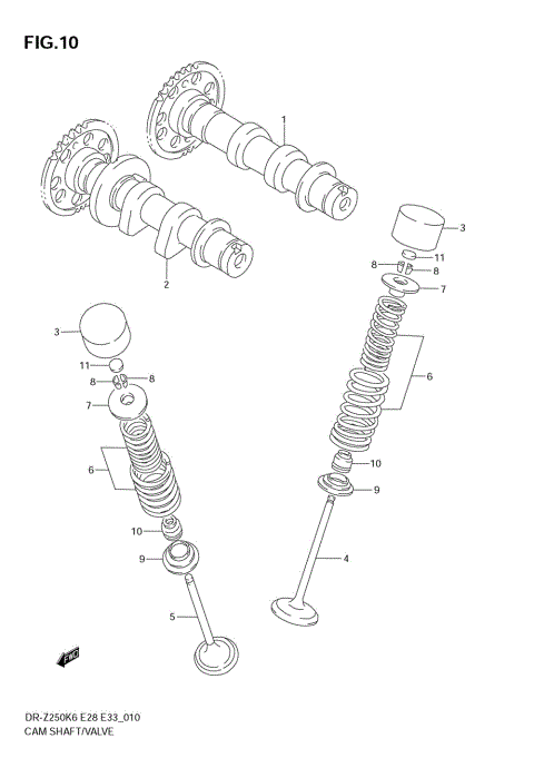 CAMSHAFT/VALVE