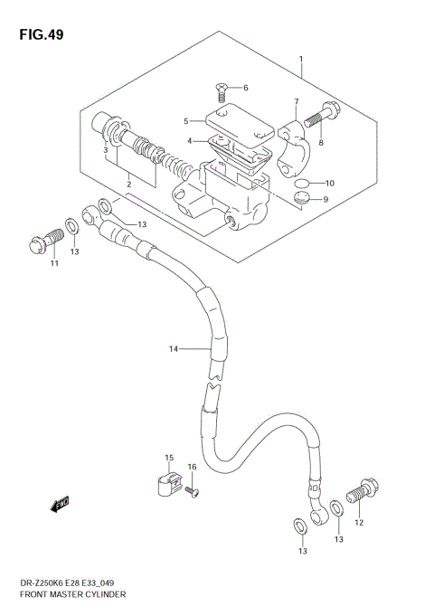 FRONT MASTER CYLINDER