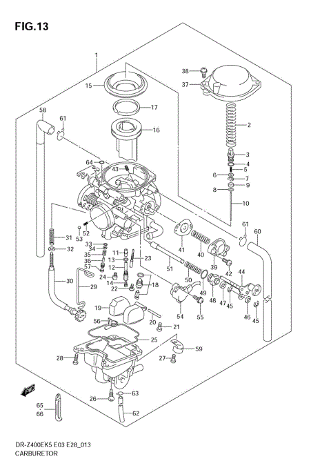 CARBURETOR (FOR E33)