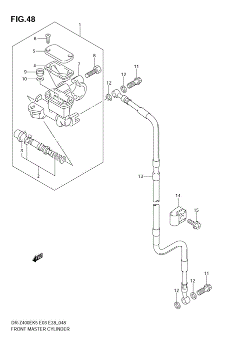 FRONT MASTER CYLINDER