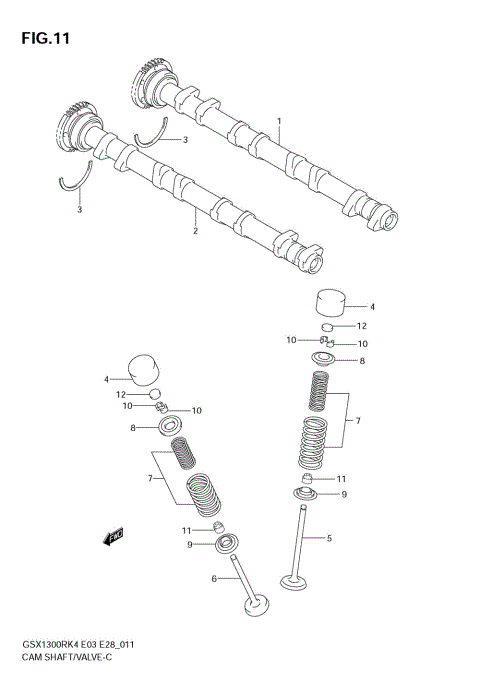 CAMSHAFT - VALVE