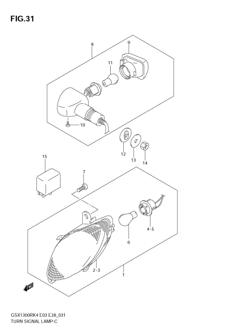 TURNSIGNAL LAMP (MODEL K4)