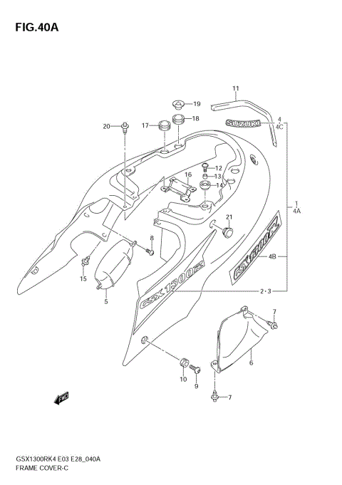 FRAME COVER (MODEL K5)